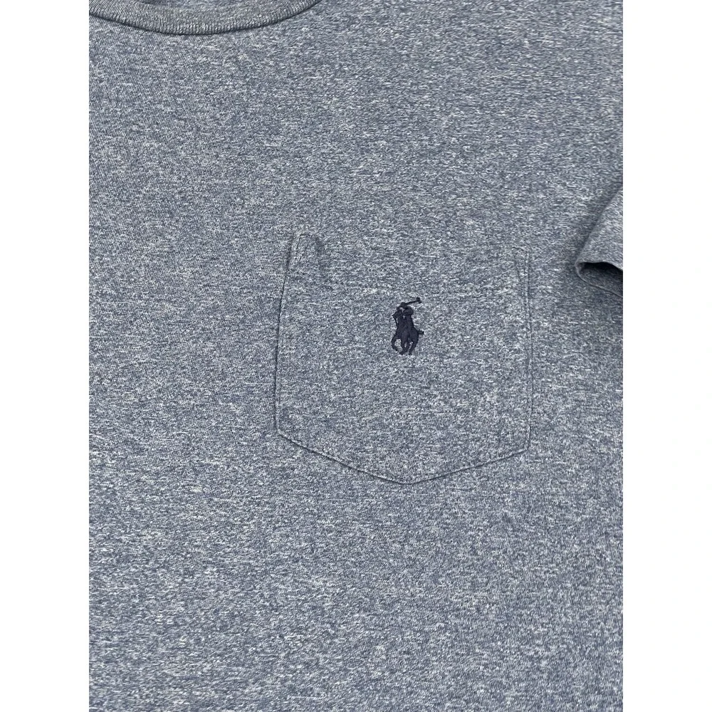 Polo Ralph Lauren Shirt Sz L Men Short Sleeve Blue Pullover Tee Shirt‎ Casual
